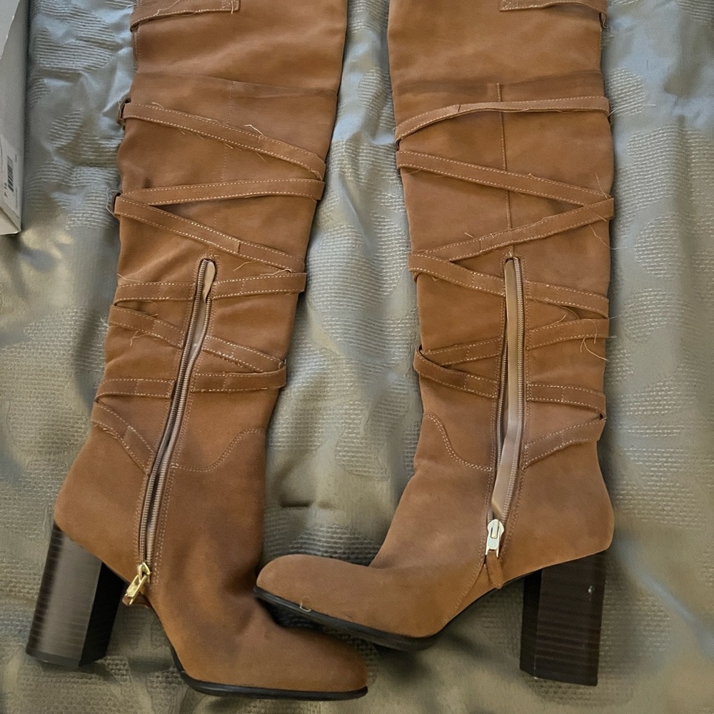 Brown boots